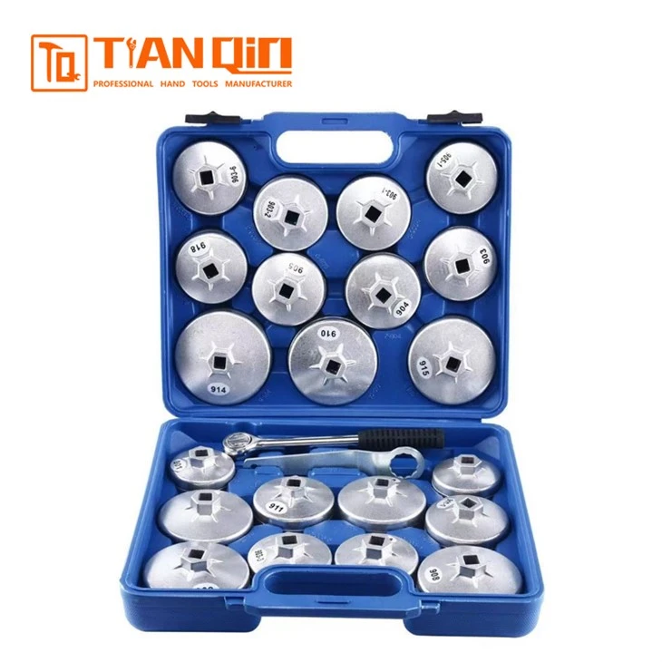 23pcs Oil Filter Wrench Set（aluminum）