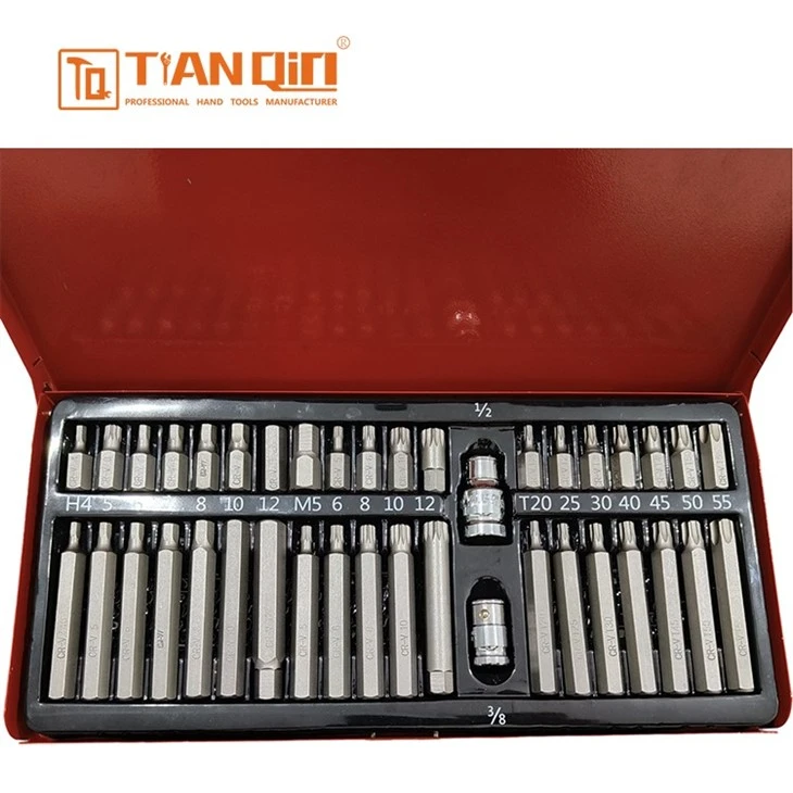 40PCS CRV Star Bit Socket Set factory
