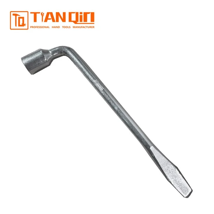 L-shaped Dual-purpose Socket Wrench(Zinc-plated)
